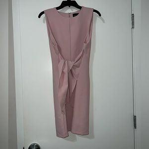 DO+BE Front Tie Mini Dress - Light Pink